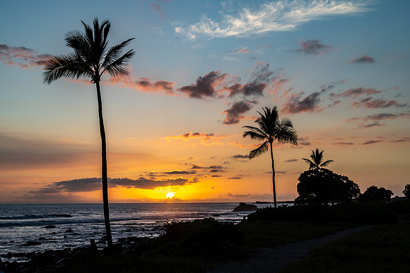 Sunset, Kailua-Kona, Hawai'i