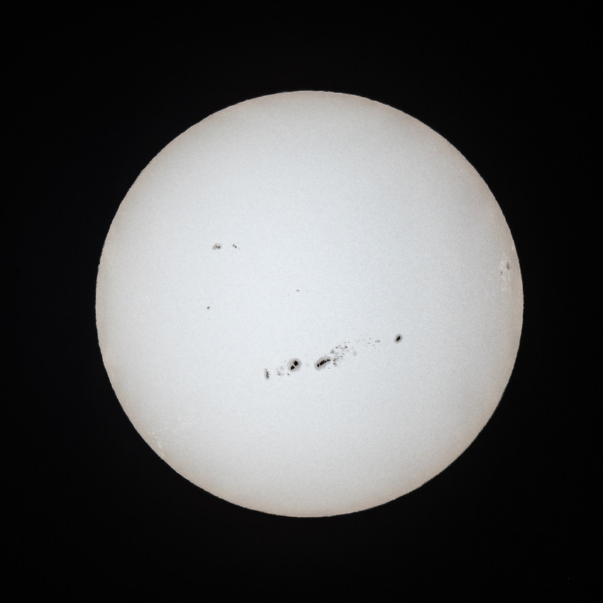 Sunspots, December 5, 2025