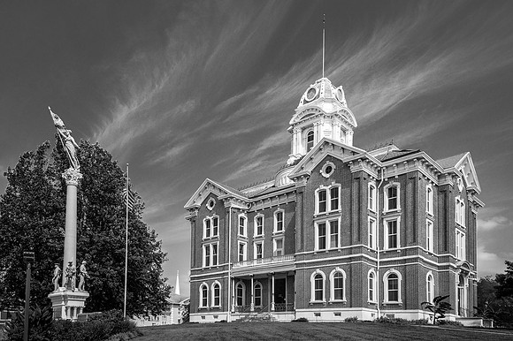 Posey County Indiana Courthouse