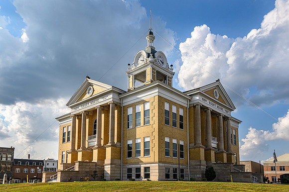 Warrick County Indiana Courthouse