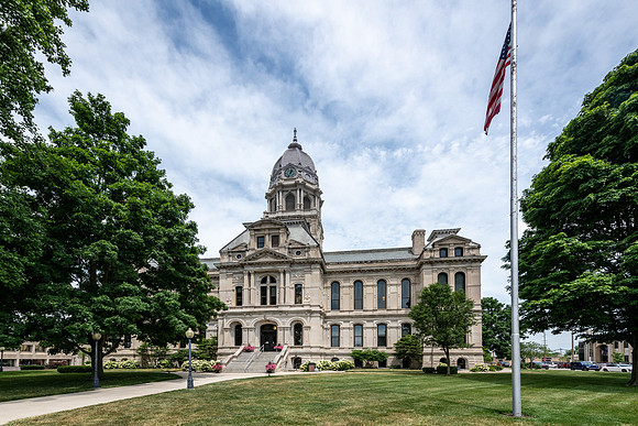 Kosciusko County Indiana Courthouse