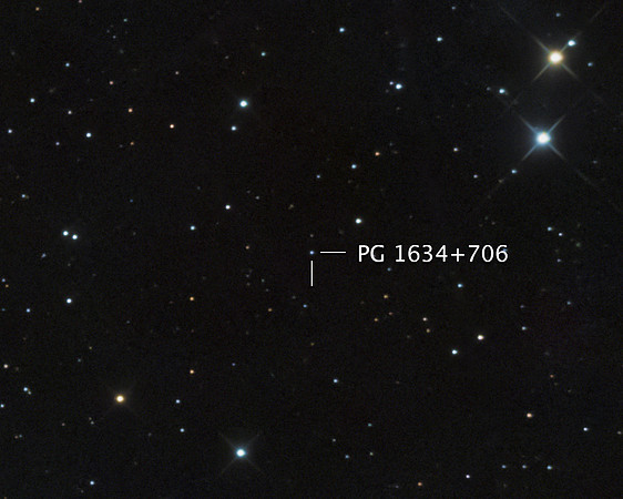 Quasar PG 1634+706
