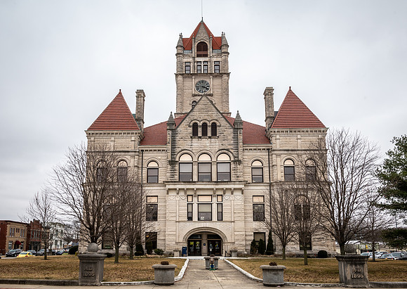Rush County Indiana Courthouse