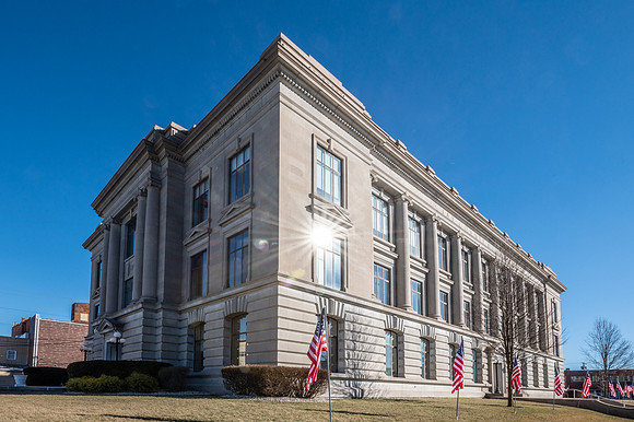 Jay County Indiana Courthouse