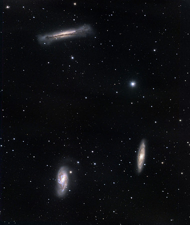 Leo Triplet Galaxy Group