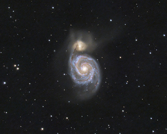 Interacting Galaxies M51