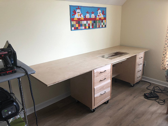 Hickory Sewing Cabinet