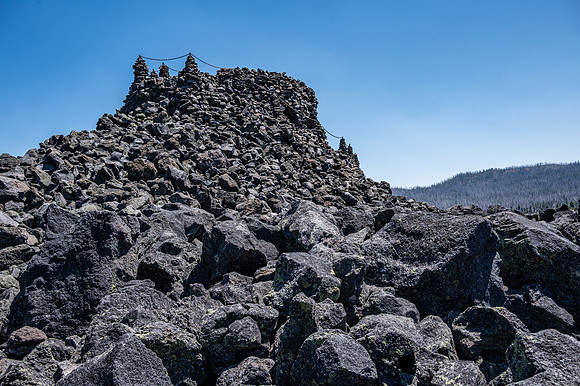 Dee Wright Observatory, Belknap Lave Field, Orego