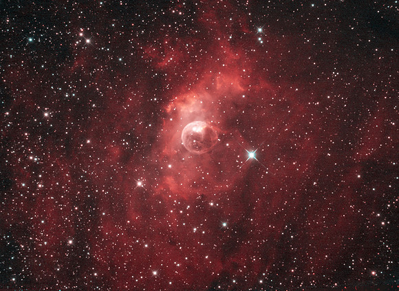 NGC7635, Bubble Nebula