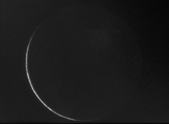 Very Old Crescent Moon