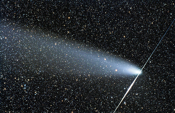C/2023 A3 (Tsuchinshan-ATLAS) and Meteor