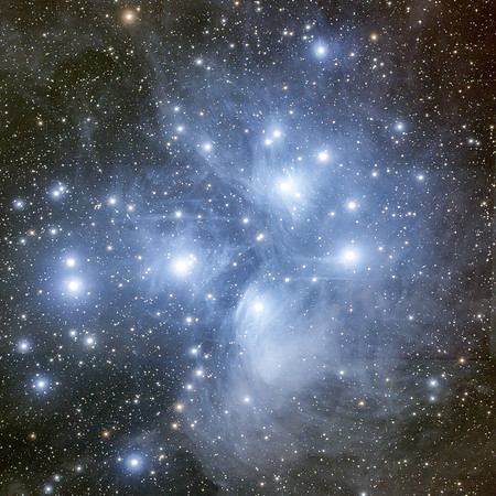 Pleiades Star Cluster, M45