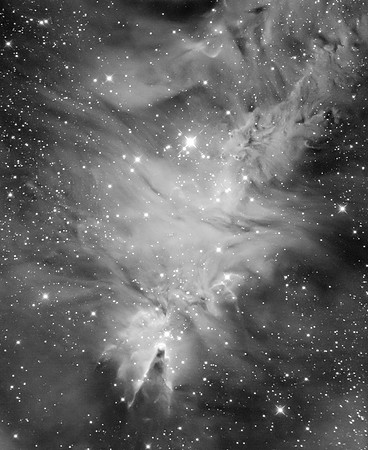 NGC 2264 - Cone Nebula and Christmas Tree Cluster