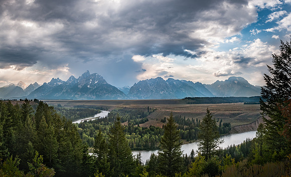 Snake River Overlook, Grant Teton National Park, Wyoming, 2011