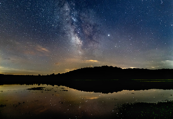 Stars over Stillwater Marsh