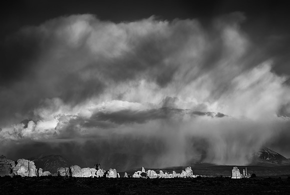 Stormy Arches Sunset