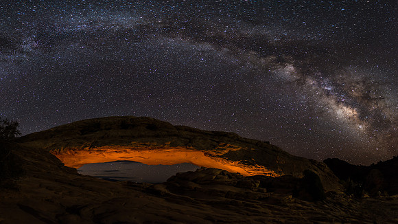 Mesa Arch Panorama