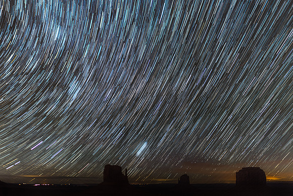 Monument Valley Star Trails