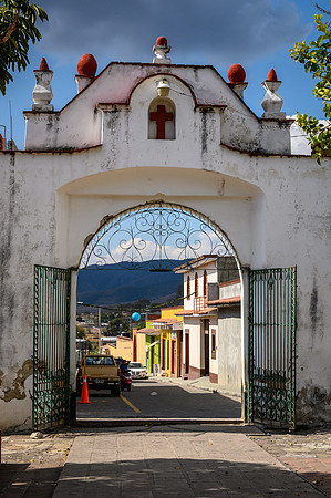 Church Gate, Teotitlán