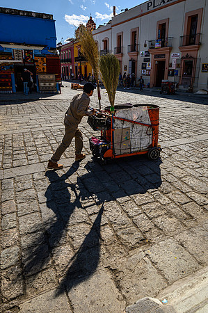Street Sweeper, Oaxaca City