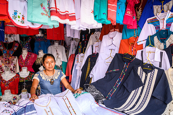 Mitla Shirt Vendor