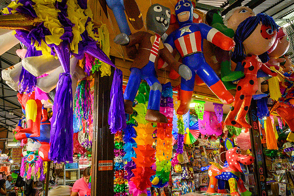 Piñata Vendor, Oaxaca Market