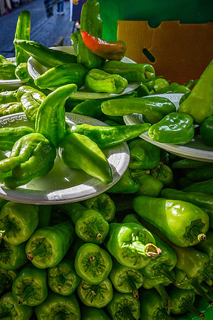Chiles, Oaxaca Market