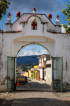 Church Gate, Teotitlán
