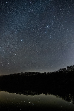 Starry Night over Yellowwood Lake