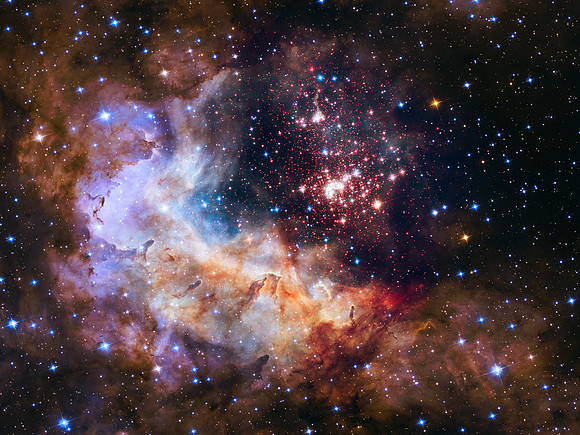 Star-forming Nebula Westerlund 2