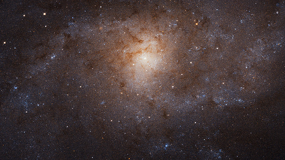 Triangulum Galaxy Shows Stunning Face in Detailed Hubble Portrai