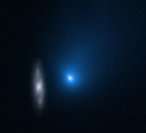 Comet Borisov near perihelion