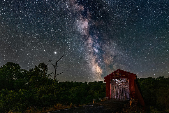 Milky Way over Williams Bridge