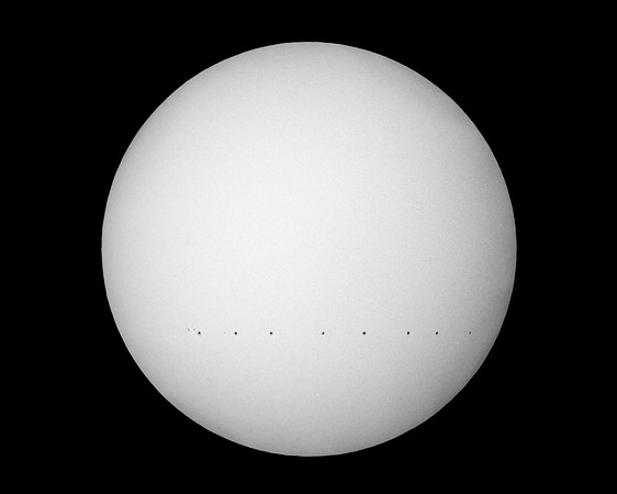 A Rare Sunspot