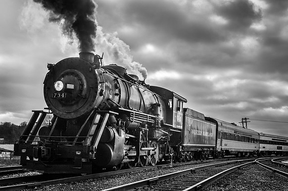 Locomotive 734, Western Maryland Scenic Railroad