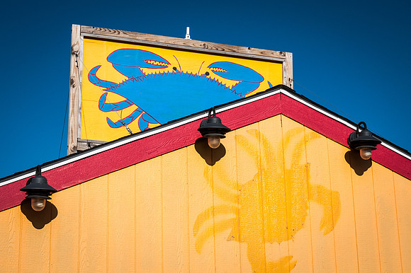 Colorful Crabs, Ocean City, Maryland