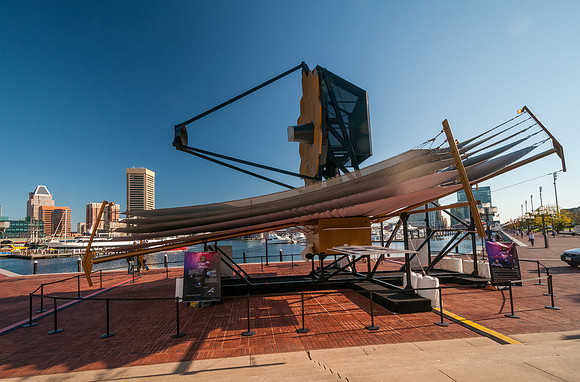 James Webb Space Telescope Model, Baltimore