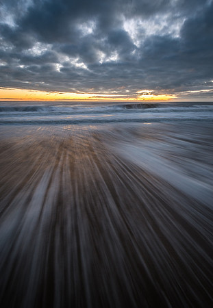 Receding Surf, Ocean City, Maryland