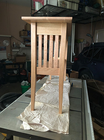 Oak Hall Table