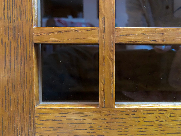 White Oak Cabinet Detail