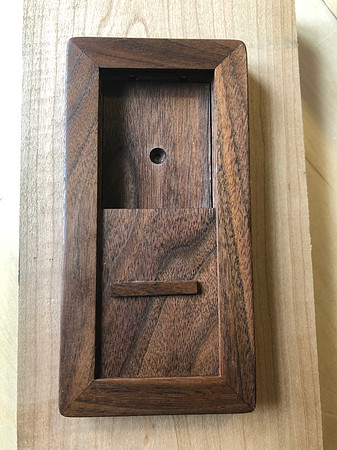 Walnut Door Sign