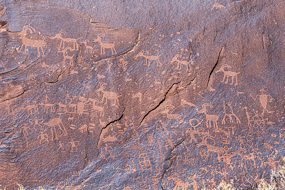Sand Island Petroglyph Panel, Utah