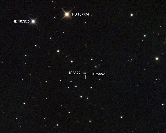 Supernova 2025aov inIC3233
